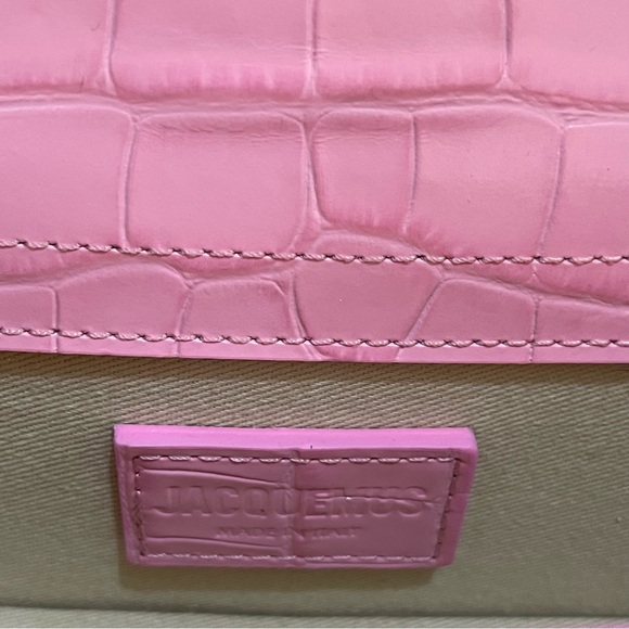 Jacquemus Pink Le Raphia ‘Le Bambino’ Bag - Picture 10 of 11